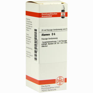 Alumen D6 Dilution 20 ml - ab 11,08 €