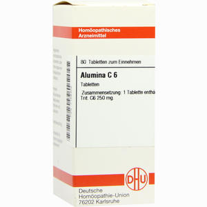 Alumina C6 Tabletten 80 Stück - ab 0,00 €