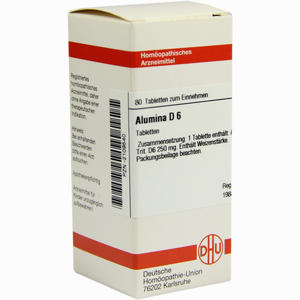 Alumina D6 Tabletten 80 Stück - ab 8,80 €
