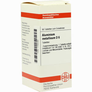 Aluminium Met D6 Tabletten 80 Stück - ab 0,00 €
