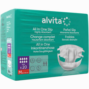 Alvita All- In- One Inkontinenzhose Maxi Medium Nach 20 Stück - ab 11,27 €