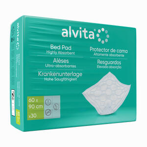 Alvita Krankenunterlage 60x90cm 30 Stück - ab 9,00 €