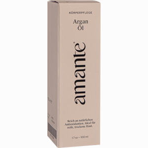 Amante Arganöl 100 % Rein - Hautpflegeöl 100 ml - ab 10,97 €