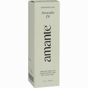 Amante Avocadoöl 100 % Rein - Hautpflegeöl 100 ml - ab 6,13 €