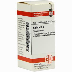 Ambra D4 Globuli 10 g - ab 7,66 €