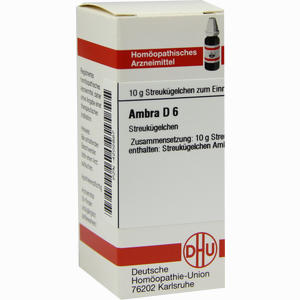 Ambra D6 Globuli 10 g - ab 7,51 €