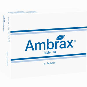 Ambrax Tabletten 50 Stück - ab 16,58 €