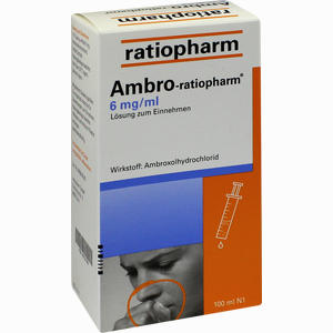 Ambro Ratiopharm 6 Mg/Ml Lösung Zum Einnehmen 100 ml - ab 0,00 &euro;