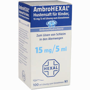 Ambrohexal Hustensaft für Kinder  100 ml - ab 0,00 €