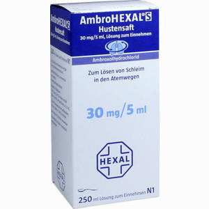 Ambrohexal S Saft  250 ml - ab 0,00 &euro;