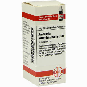 Ambrosia Artemisiaefolia C30 Globuli  10 g - ab 8,40 €