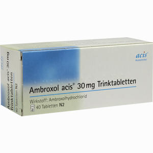 Ambroxol Acis 30mg Trinktabletten 40 Stück - ab 3,69 €