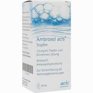 Ambroxol Acis Tropfen  50 ml - ab 2,31 €