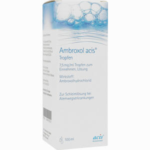 Ambroxol Acis Tropfen  100 ml Ambroxol Acis Tropfen  100 ml