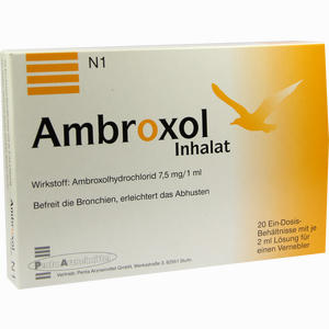 Ambroxol Inhalat Inhalationslösung 20 x 2 ml - ab 7,09 €