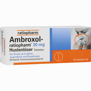 Ambroxol Ratiopharm 30 Hustenlöser Tabletten 50 Stück - ab 3,36 €