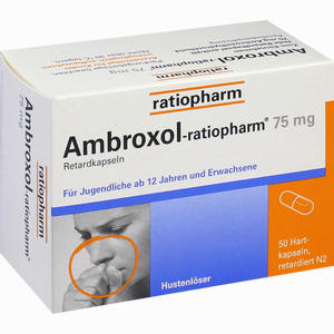 Ambroxol Ratiopharm 75 Hustenlöser Retardkapseln 50 Stück - ab 11,03 €
