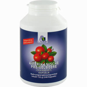 Amerikanische Preiselbeere 400mg Kapseln  240 Stück - ab 27,26 €