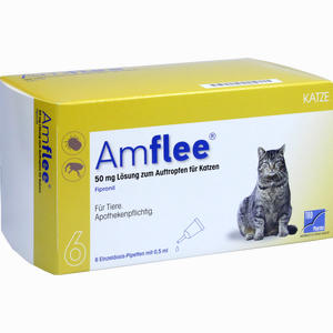 Amflee 50mg für Katzen Lösung 6 Stück - ab 17,90 €