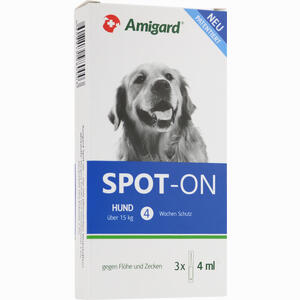 Amigard Spot- On Hund über 15kg Dreierpackung Tropfen 3 x 4 ml - ab 15,95 €