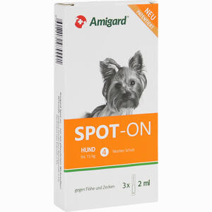 Amigard Spot- On Hund Unter 15kg Tropfen 3 x 2 ml - ab 12,99 €