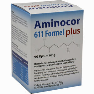 Aminocor 611 Formel Plus Kapseln 90 Stück - ab 20,19 €