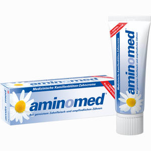Aminomed Fluorid Kamillenblüten- Zahncreme  75 ml - ab 0,00 &euro;