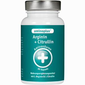 Aminoplus Arginin + Citrullin Kapseln 60 Stück - ab 14,46 €