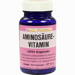 Aminosäure- Vitamin Kapseln Gph  60 Stück - ab 21,12 €