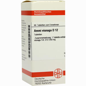 Ammi Visnaga D12 Tabletten 80 Stück - ab 0,00 &euro;