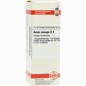 Ammi Visnaga D4 Dilution 20 ml - ab 0,00 €