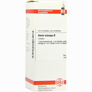 Ammi Visnaga Urtinktur D 1 Dilution 50 ml - ab 0,00 &euro;