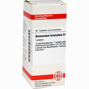 Ammonium Bromat D4 Tabletten 80 Stück - ab 9,08 €