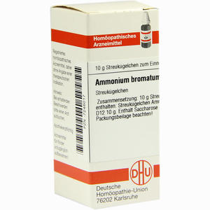 Ammonium Bromatum D12 Globuli 10 g - ab 7,71 €