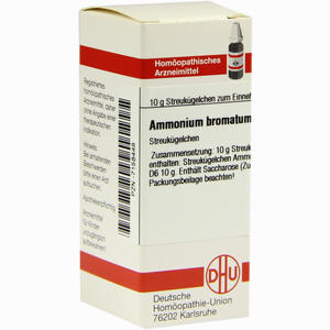 Ammonium Bromatum D6 Globuli 10 g - ab 7,93 €