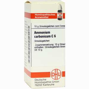 Ammonium Carb C6 Globuli 10 g - ab 7,66 €