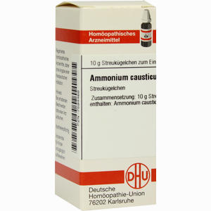 Ammonium Caust D12 Globuli 10 g - ab 7,71 €
