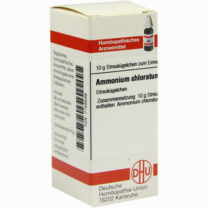 Ammonium Chloratum D12 Globuli 10 g - ab 9,37 €