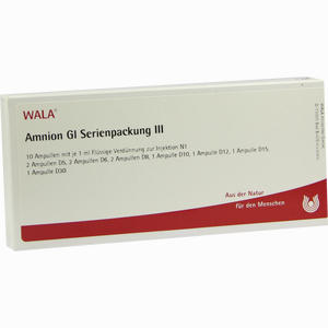 Amnion Gl Serienpackung Iii Ampullen 10 x 1 ml - ab 32,95 €