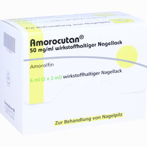Amorocutan 50mg/ml Wirkstoffhaltiger Nagellack Lösung 6 ml - ab 23,94 €