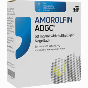Amorolfin Adgc 50 Mg/Ml Wirkstoffhaltiger Nagellack 5 ml - ab 11,24 &euro;