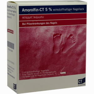 Amorolfin - Ct 5% Wirkstoffhaltiger Nagellack Lösung 3 ml - ab 0,00 &euro;