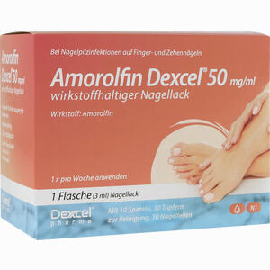 Amorolfin Dexcel 50 Mg/Ml Wirkstoffhaltiger Nagellack 3 ml - ab 10,45 &euro;