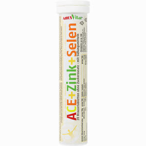 Amosvital Ace + Zink + Selen Brausetabletten  20 Stück - ab 1,54 &euro;