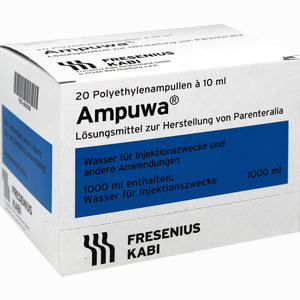 Ampuwa Plastikampullen  20 x 10 ml - ab 4,00 €