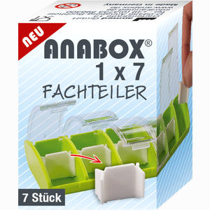 Anabox 1x7 Fachteiler 1 Stück - ab 0,00 &euro;