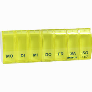 Anabox 1x7 Gelb 1 Stück - ab 0,00 &euro;