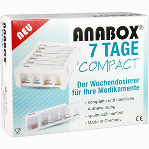 Anabox 7 Tage Compact Weiß 1 Stück - ab 13,95 €