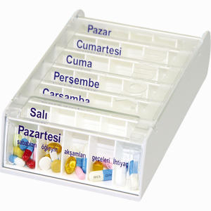 Anabox 7 Tage Weiß Türkisch 1 Stück - ab 0,00 €