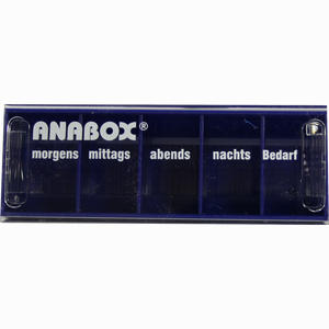 Anabox- Tagesbox Blau 1 Stück - ab 0,00 €